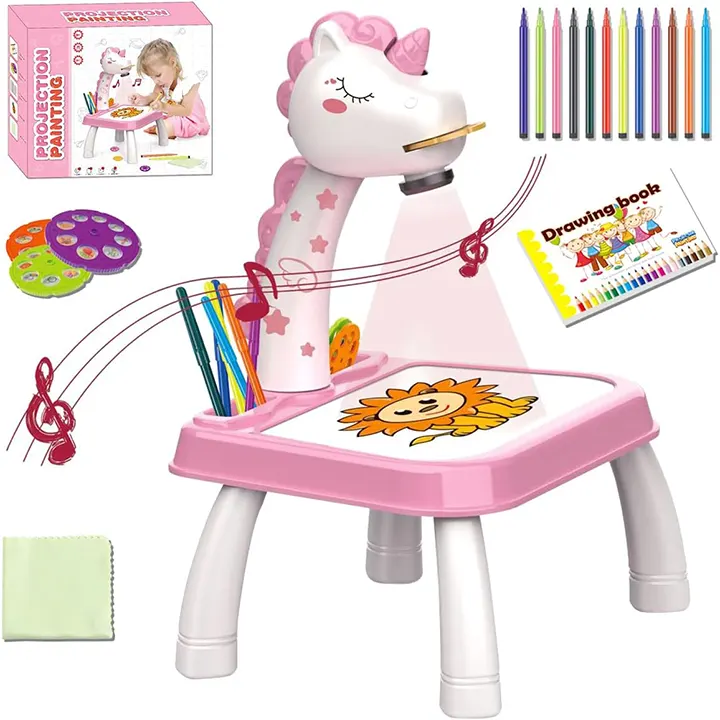 crtacki projektor rozi zabavna igracka sa led lampom euroshop