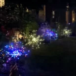 drvce sa rgb sijalicama i solarni panelima za eksterijer euroshop