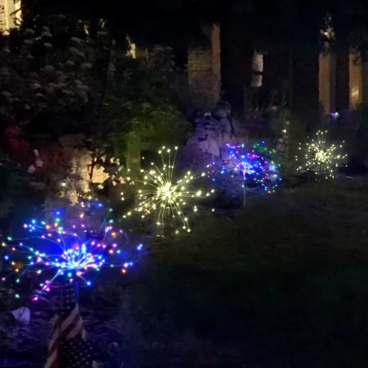 drvce sa rgb sijalicama i solarni panelima za eksterijer euroshop