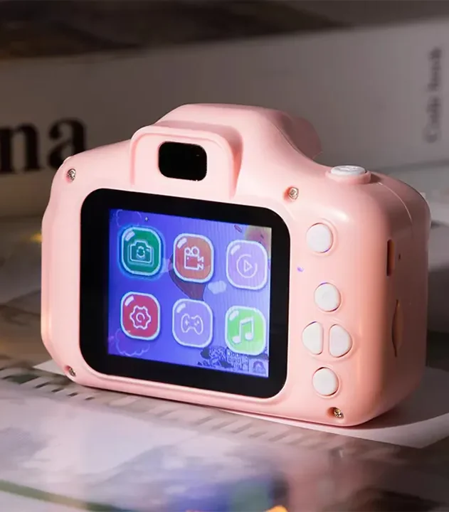 fotoaparat za decu plavi rozi sa snimanjem 720p video euroshop