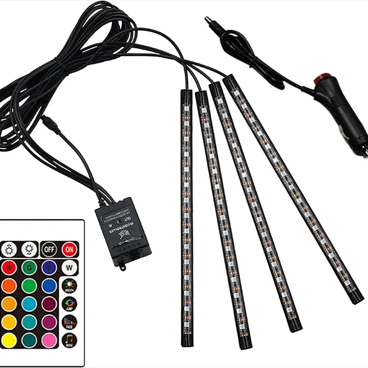 osvetljenje automobila rgb led trake sa 5050 diodama euroshop