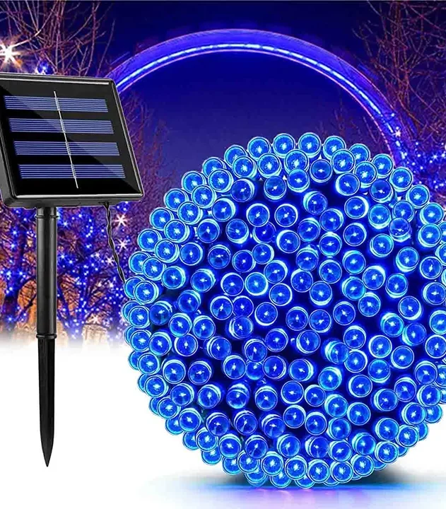 plave solarne led sijalice za spoljašnju dekoraciju bez struje euroshop