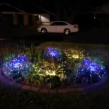 sareno solarno drvce sa 99 led sijalicama i dva rezima rada euroshop