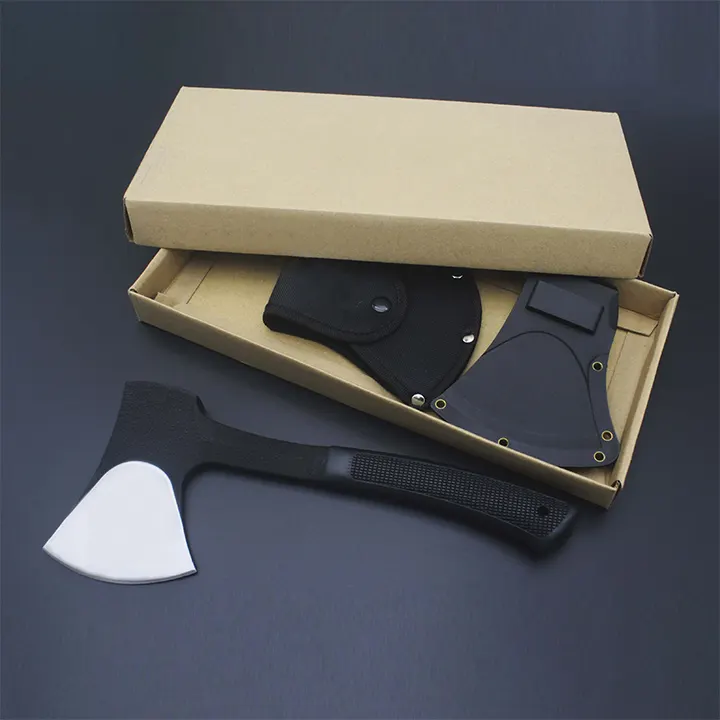 sekira za kampovanje i lov sa gumenim rukohvatom euroshop