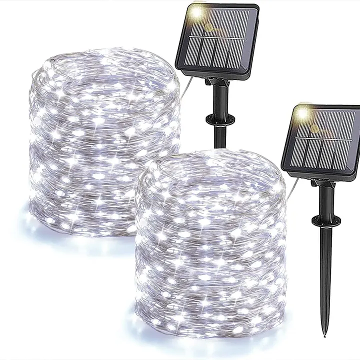 solarne sijalice bele 20m 8 režima svetla s automatskim memoriranjem euroshop