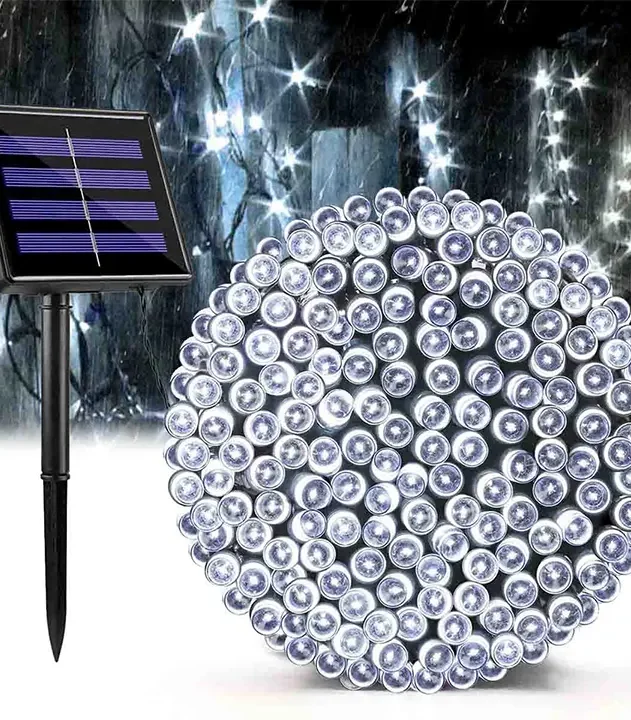 solarne sijalice bele boje dužina 10 metara led tehnologija euroshop
