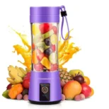 USB mini blender ljubicast za smoothie i zdravlje euroshop