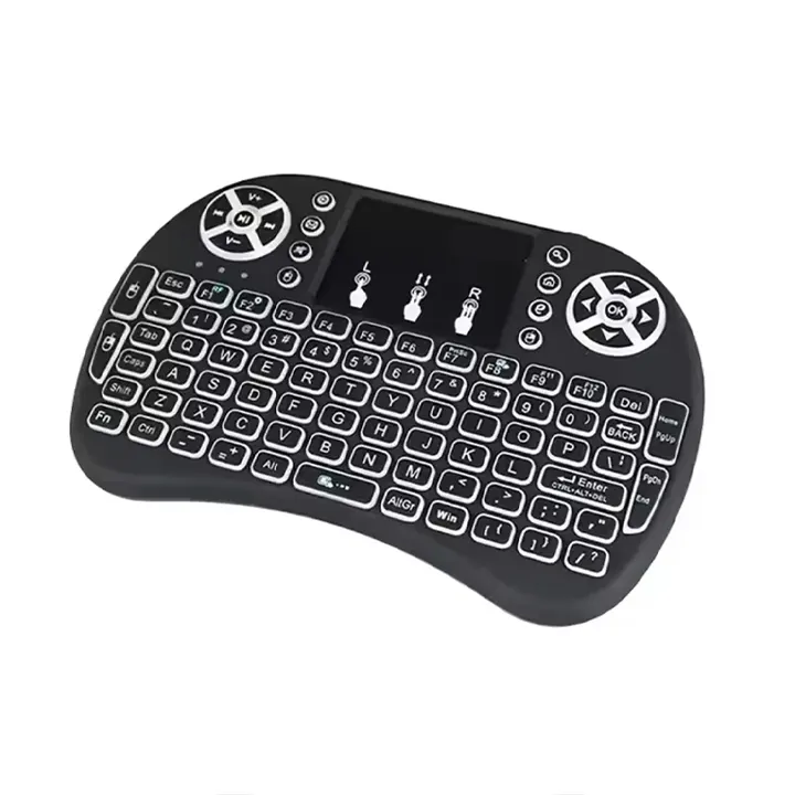 bežična tastatura sa backlight osvetljenjem i gumiranim tasterima euroshop