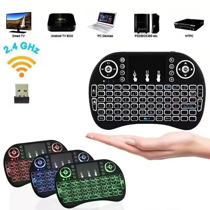 bežična tastatura za tv računar i mobilni uz touchpad euroshop
