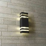 fasadna zidna lampa crna stil 1 spoljna lampa za sve vremenske uslove euroshop