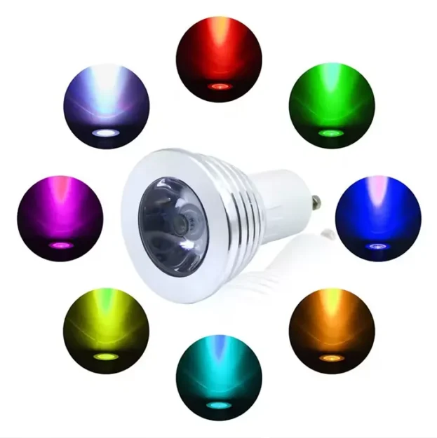 gu10 rgb led sijalica 3w za dnevnu sobu ili kuhinju euroshop