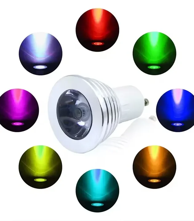 gu10 rgb led sijalica 3w za dnevnu sobu ili kuhinju euroshop