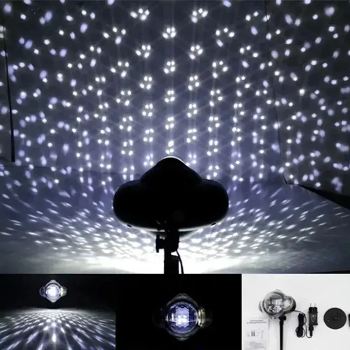 led projektor beli sneg za zimske praznike euroshop