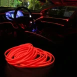 led traka za enterijer auta 2m crvena ambijentalno osvetljenje euroshop