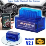 mini auto dijagnostika elm327 bluetooth obd2 adapter euroshop