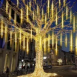 novogodišnja žuta led meteorska kiša za dvorište euroshop