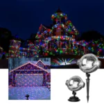 novogodišnji led projektor šarene tačkice za bajkovitu atmosferu euroshop