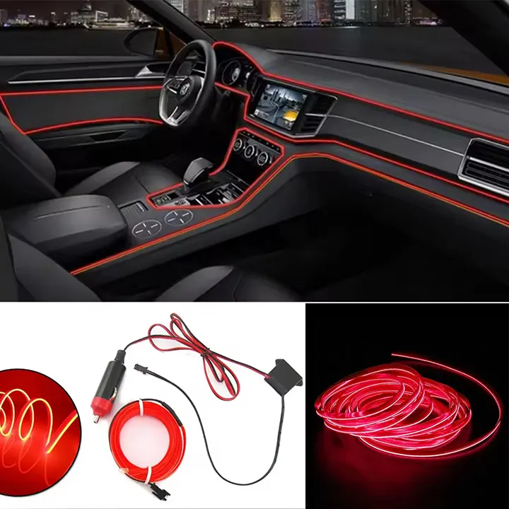 optičko vlakno led traka za ambijentalno osvetljenje auta euroshop