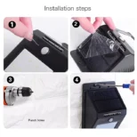 praktican solarni reflektor sa senzorom pokreta euroshop