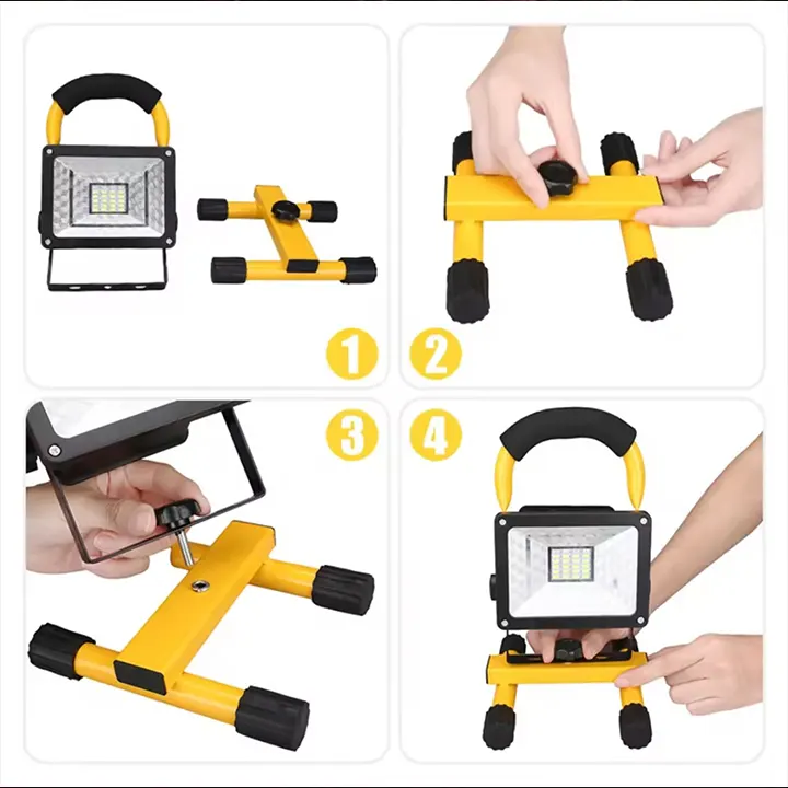 punjivi led reflektor 50w kompaktna i praktična upotreba euroshop