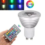 rgb gu10 led sijalica 3w za ambijentno osvetljenje euroshop