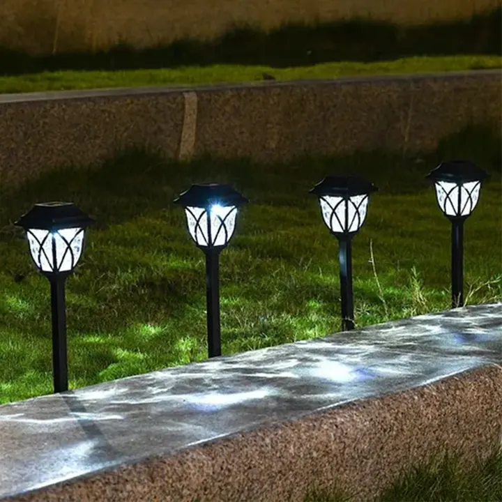 set 6 solarnih lampa fenjera sarene i bele euroshop