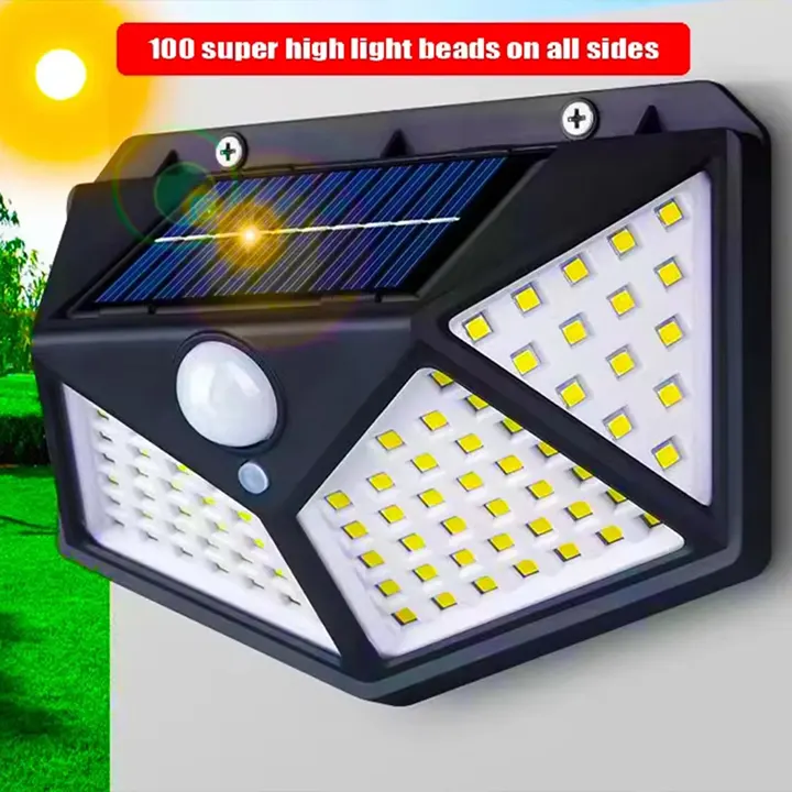solarni reflektor 100 dioda za osvetljenje vrata euroshop