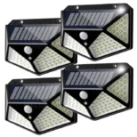 solarni reflektori set 4kom 100 dioda za dvorište euroshop