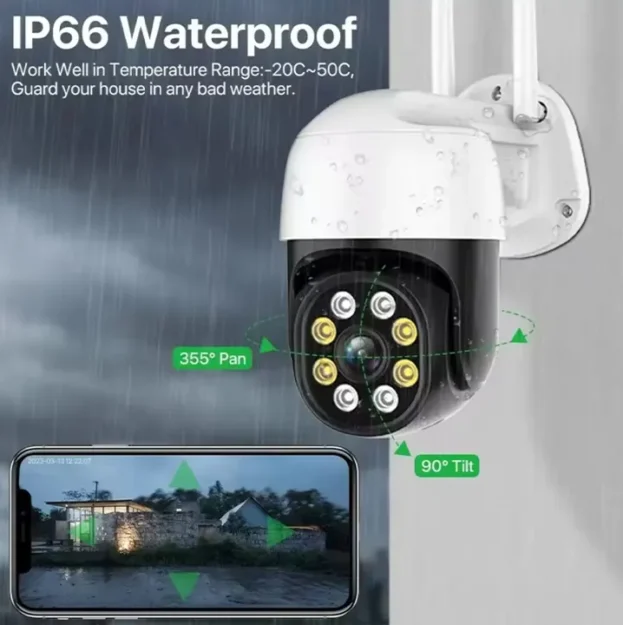 wifi a9b ptz ip kamera za video nadzor sa 320 stupnjeva rotacije euroshop