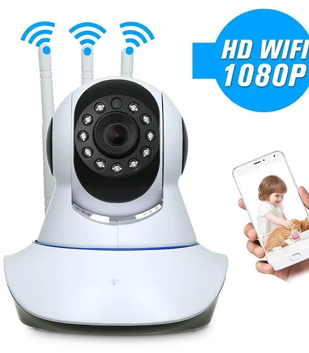 wifi kamera sa 3 antene za video nadzor s infracrvenim noćnim vidom euroshop