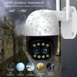 wifi spoljna kamera sa dva sociva 2x8mp detekcija coveka euroshop