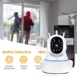 wifi unutrašnja kamera sa 3 antene i full hd video nadzorom euroshop