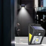 zidni solarni reflektor sa senzorom pokreta euroshop