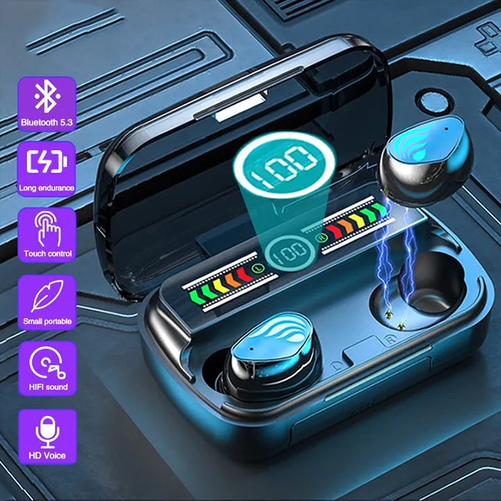 bežične slušalice M27 Bluetooth 5 3 sportske vodootporne euroshop