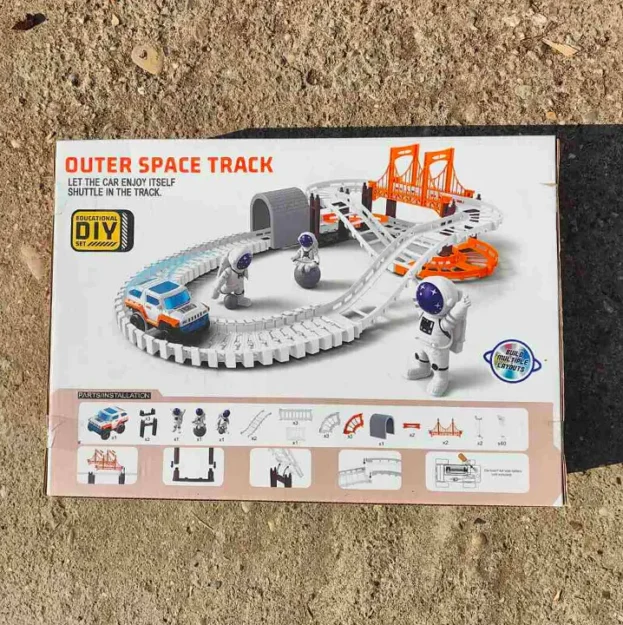 igračka outer space 69 delova za stvaranje svemirskih staza euroshop