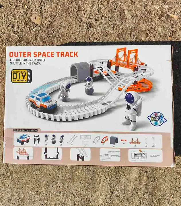 igračka outer space 69 delova za stvaranje svemirskih staza euroshop