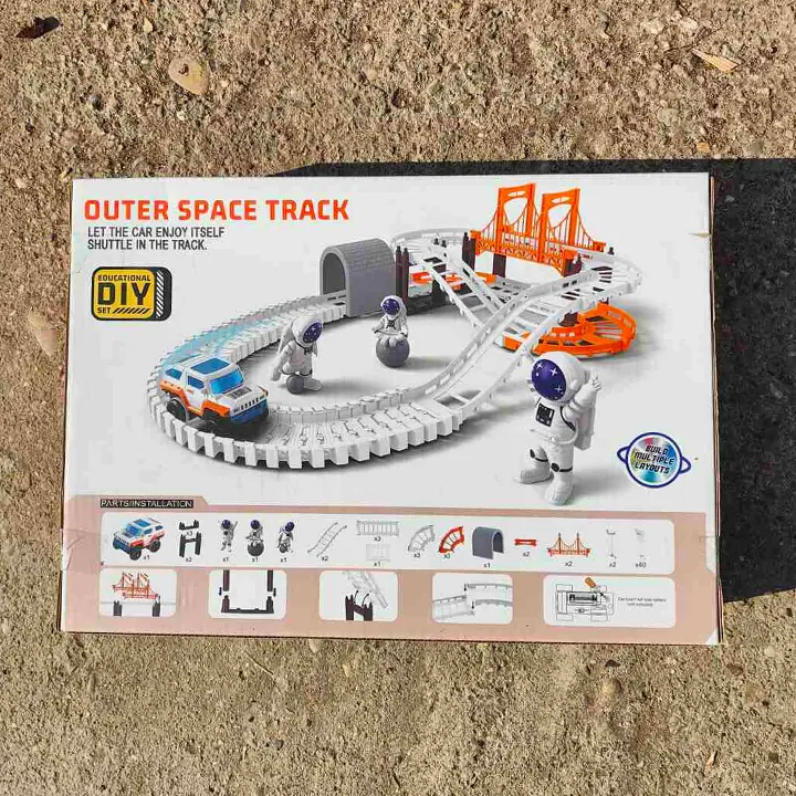 igračka outer space 69 delova za stvaranje svemirskih staza euroshop