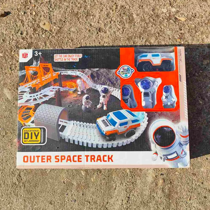 outer space track igračka za decake sa sposobnostima za kreiranje staza euroshop