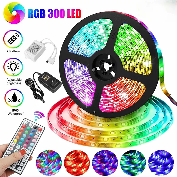 rgb led traka 10m za dekorativno osvetljenje euroshop