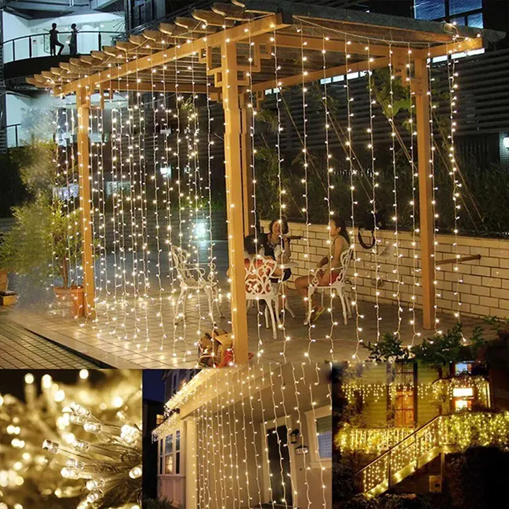 rgb led zavesa 3x3m za dekoraciju prostora euroshop