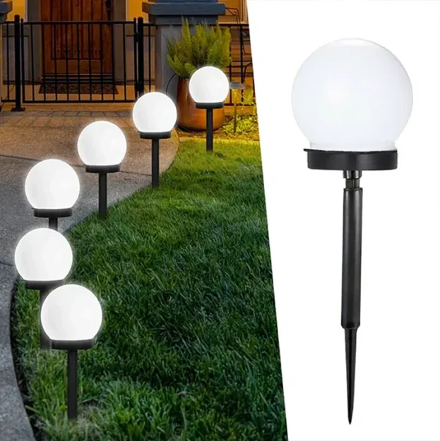 solarne lampe 4kom sa plasticnim nastavkom za zemlju euroshop