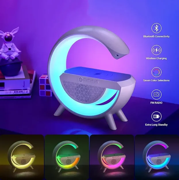 stona lampa RGB LED zvučnik sa Bluetooth i punjenjem euroshop