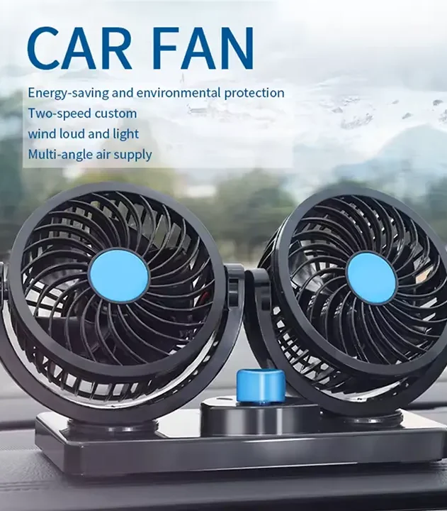 ventilator za automobil sa dva ventilatora euroshop