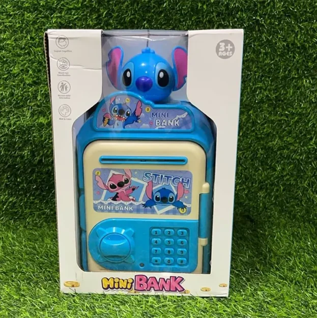 decija sef kasica stitch plava roza dizajn euroshop