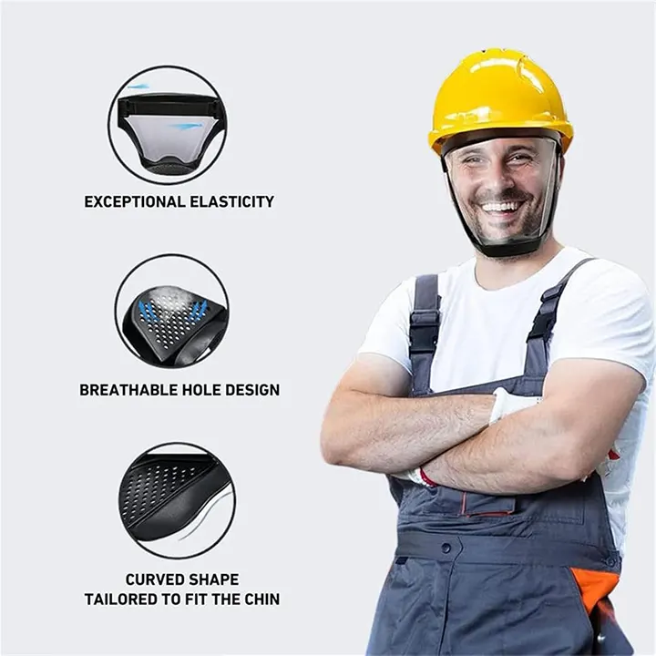 prozirni vizir za lice protiv prskanja i kapljica euroshop