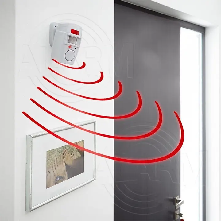 alarm sa senzorom pokreta infracrveni detektor euroshop