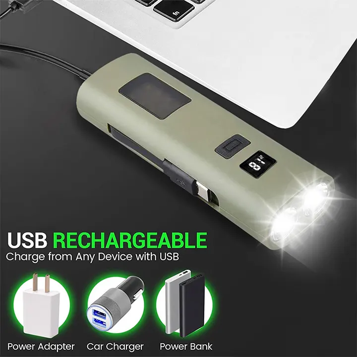 baterijska lampa sa magnetom i kukom za kacenje euroshop