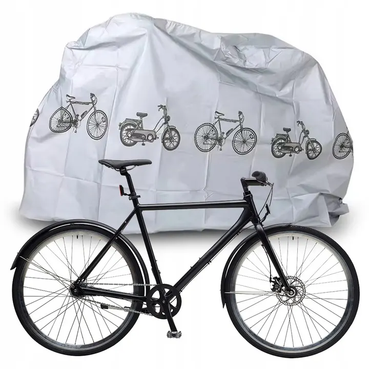 cerada za bicikl skuter silver čvrsta traka za pristajanje euroshop