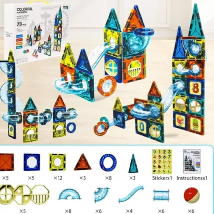 edukativne magnetne kocke sa raznim oblicima euroshop