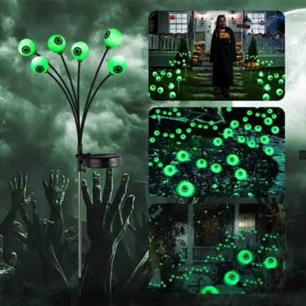 ekološke solarne lampe sa ocima za halloween dekoraciju euroshop